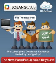 LobangClub/WebGeek Developer Challenge